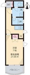 コリーナ代々木上原の物件間取画像